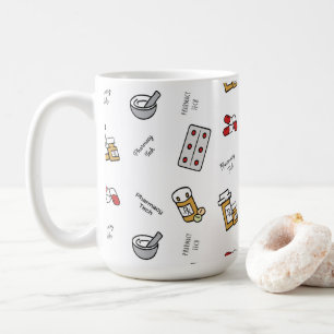 Pharmacy Tech icons Coffee Mug