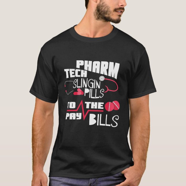 Pharmacy Tech Pharm Technician Shirt Rx Graduation (Front)