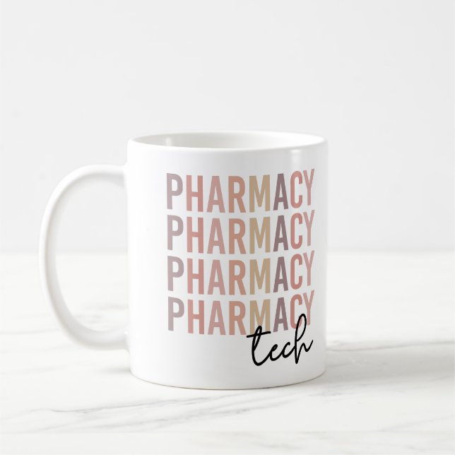 Pharmacy Tech | Pharmacy Technician Coffee Mug (Left)