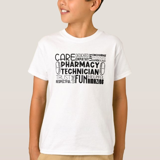 Pharmacy Tech Quote Medicine Pharmacist Technician T-Shirt (Front)