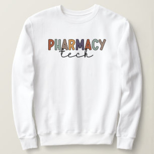 Pharmacy Tech Retro Pharmacy Technician Sweatshirt