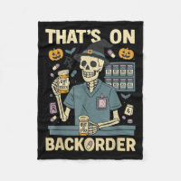 Pharmacy Tech Skeleton That’s On Backorder Hallowe