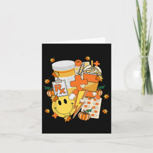 Pharmacy Tech Technician Pharmacist Student Fall V Card