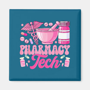 Pharmacy Tech Technician Pharmacist Student Magnet