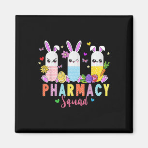 Pharmacy Technician Bunny Easter Day Pharmacy Tech Magnet