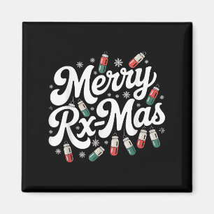 Pharmacy Technician Christmas Pharmacist Pharmacy Magnet