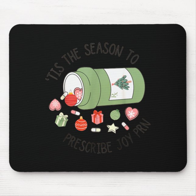 Pharmacy Technician Christmas Pharmacy Graduation  Mouse Mat (Front)