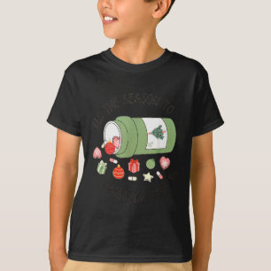 Pharmacy Technician Christmas Pharmacy Graduation  T-Shirt