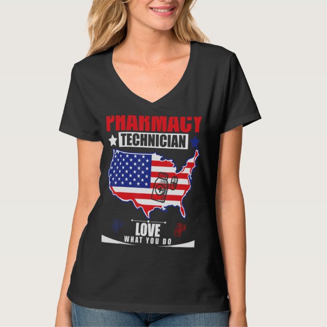 Pharmacy Technician Cpht Pharmacist Pharm Tech 2 T-Shirt (Front)