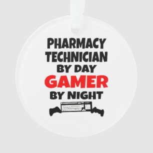 Pharmacy Technician Gamer Ornament