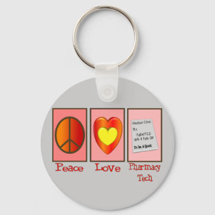 Pharmacy Technician Gifts Key Ring