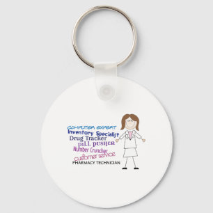 Pharmacy Technician Key Ring