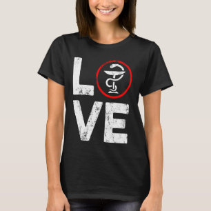 Pharmacy Technician Love Certified Pharma Tech T-Shirt
