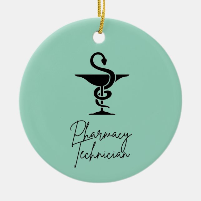 Pharmacy Technician Ornament (Front)