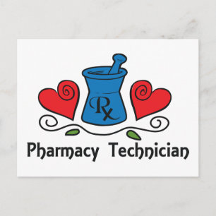 Pharmacy Technician Postcard