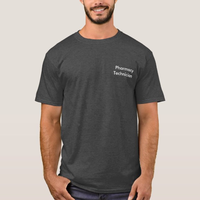 Pharmacy Technician Purple T-Shirt (Front)