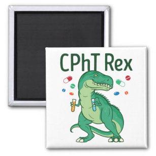 Pharmacy Technician Tech CPhT Rex Magnet