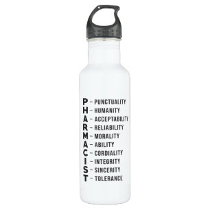 Pharmacy Technician Tech Pharmacist Medicine 710 Ml Water Bottle