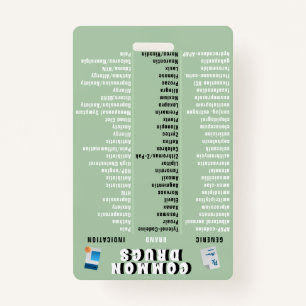 Pharmacy Technician - Top 50 Drugs and Indications ID Badge
