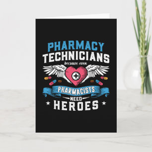 Pharmacy Technicians Technician Tech Pharmacists Card
