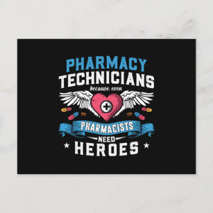 Pharmacy Technicians Technician Tech Pharmacists Postcard