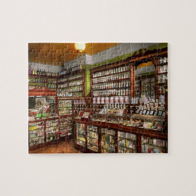 Pharmacy - The chemist shop of Mr Jones 1907 Jigsaw Puzzle (Horizontal)