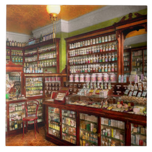 Pharmacy - The chemist shop of Mr Jones 1907 Tile