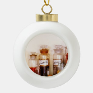 Pharmacy - The wizards pantry Ceramic Ball Christmas Ornament