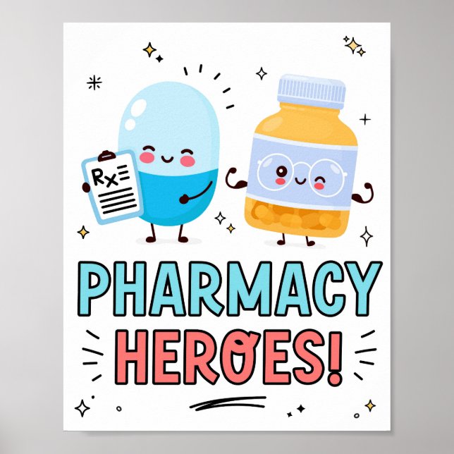 Pharmacy Week Appreciation Sign Poster (Front)
