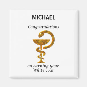 Pharmacy White Coat Ceremony Congratulations Magnet