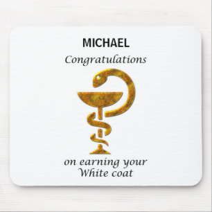 Pharmacy White Coat Ceremony Congratulations Mouse Mat