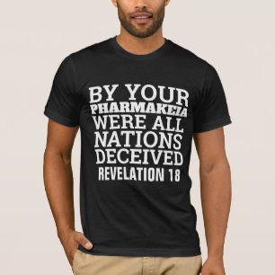 PHARMAKEIA VACCINE CHRISTIAN T-SHIRTS