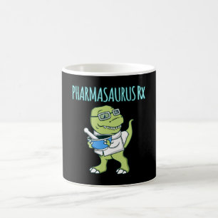 Pharmasaurus Pharmacist Pharmacy Technician PharmD Coffee Mug