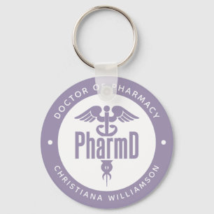 PharmD Doctor of Pharmacy Graduation Pharmacist Key Ring