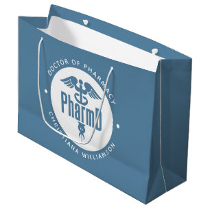PharmD Doctor of Pharmacy Graduation Pharmacist Large Gift Bag