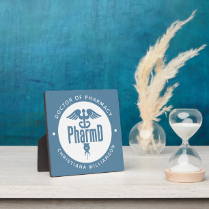PharmD Doctor of Pharmacy Graduation Pharmacist Plaque
