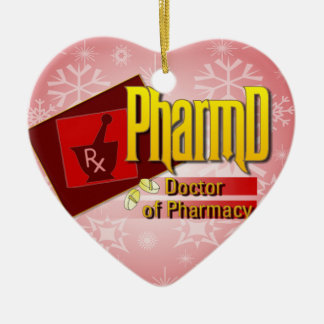 PharmD Doctor of Pharmacy LOGO Ceramic Tree Decoration