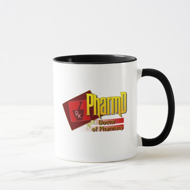 PharmD Doctor of Pharmacy LOGO Mug (Right)