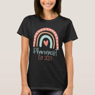 PharmD Graduation 2021 New Pharmacist White Coat T-Shirt