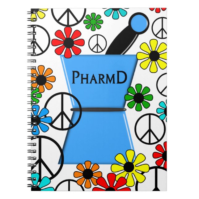 PharmD iPhone and Electronics Cases Notebook (Front)