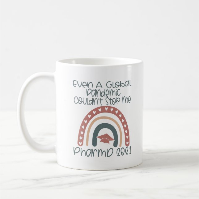 PharmD Pharmacist Graduation Doctor of Pharmacy Coffee Mug (Left)
