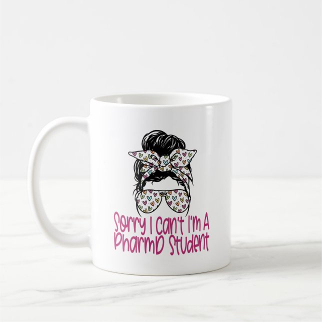 PharmD Pharmacy Student Future Pharmacist Gift Coffee Mug (Left)