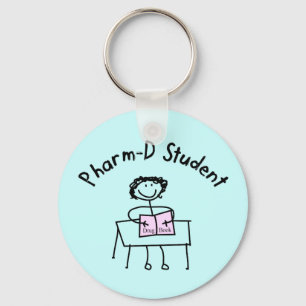 PharmD Pharmacy Student Gifts Key Ring