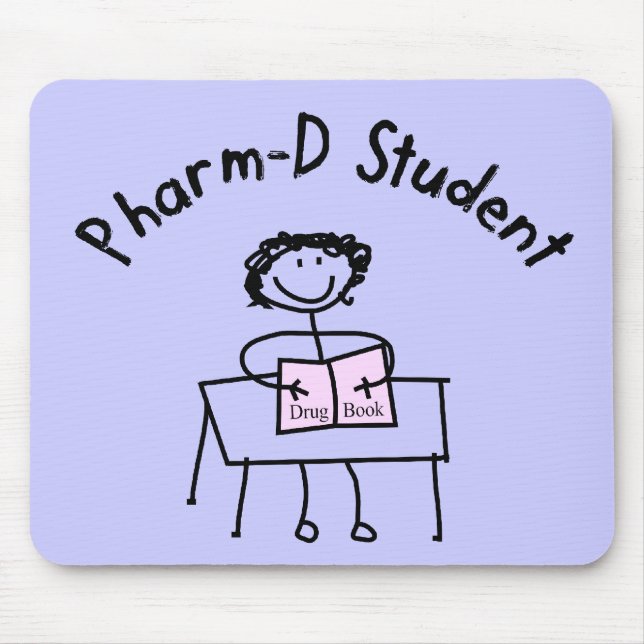 PharmD Pharmacy Student Gifts Mouse Mat (Front)