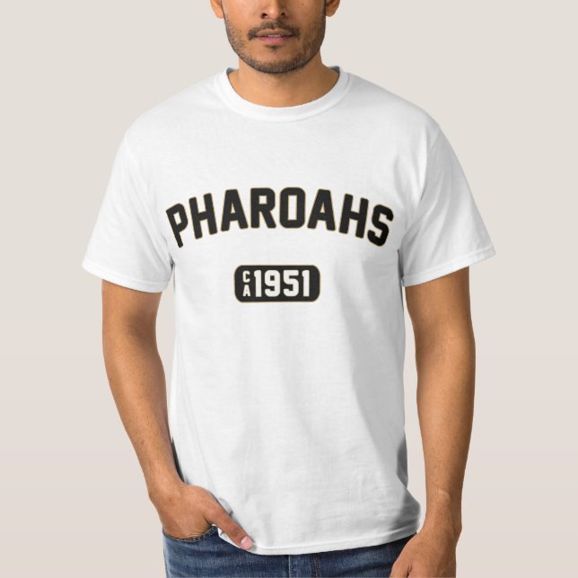 Pharoahs 1951 (White T-shirt) T-Shirt (Front)