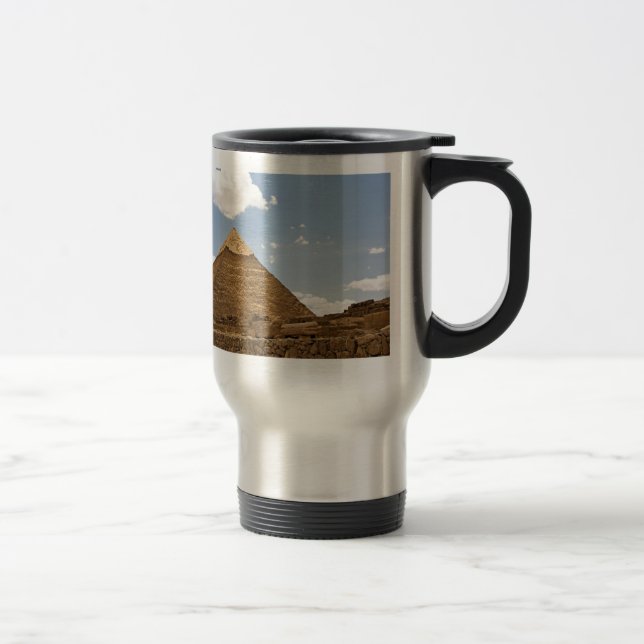 Pharoahs Pyramid Travel Mug (Right)