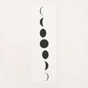 Phase of the Moon Yoga Mat