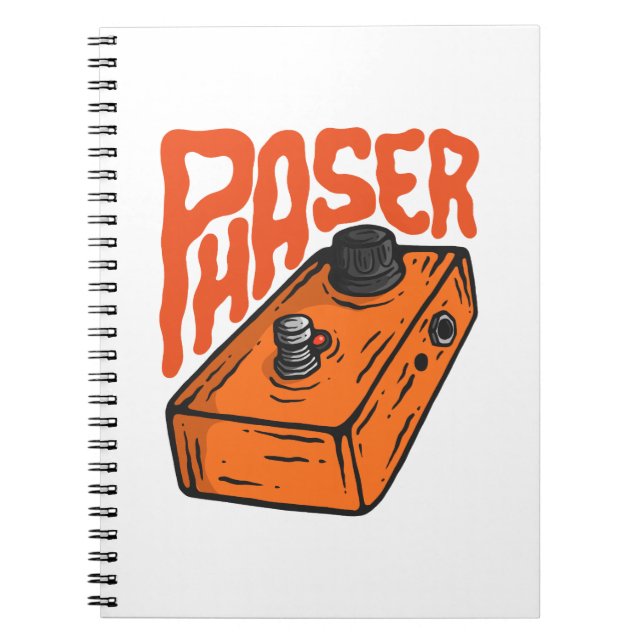Phaser Pedal Notebook (Front)