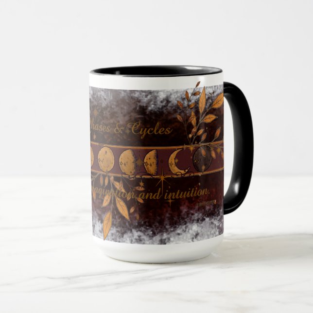 Phases and Cycles Combo Mug (Front Right)