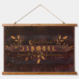 Phases and Cycles Hanging Tapestry